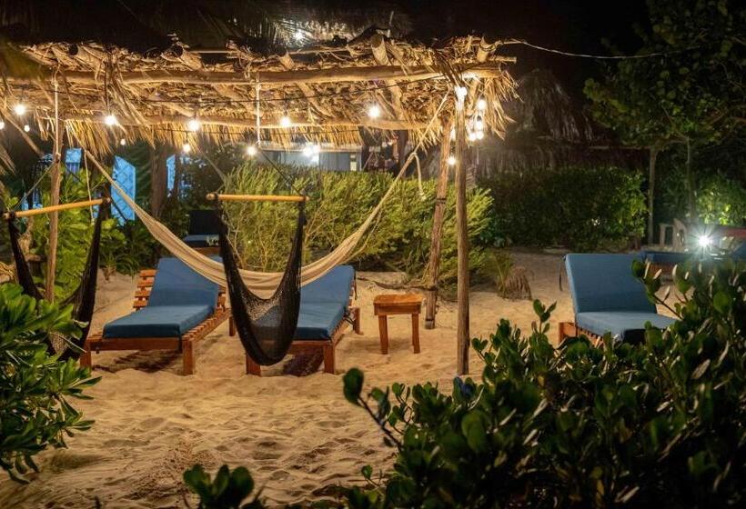 בית מלון כפרי Casa Mate Beachfront Cabañas El Cuyo