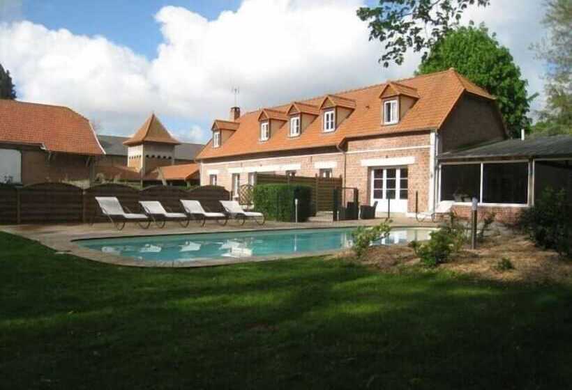 بنسيون Chambres D Hotes Spa Château D Omiécourt