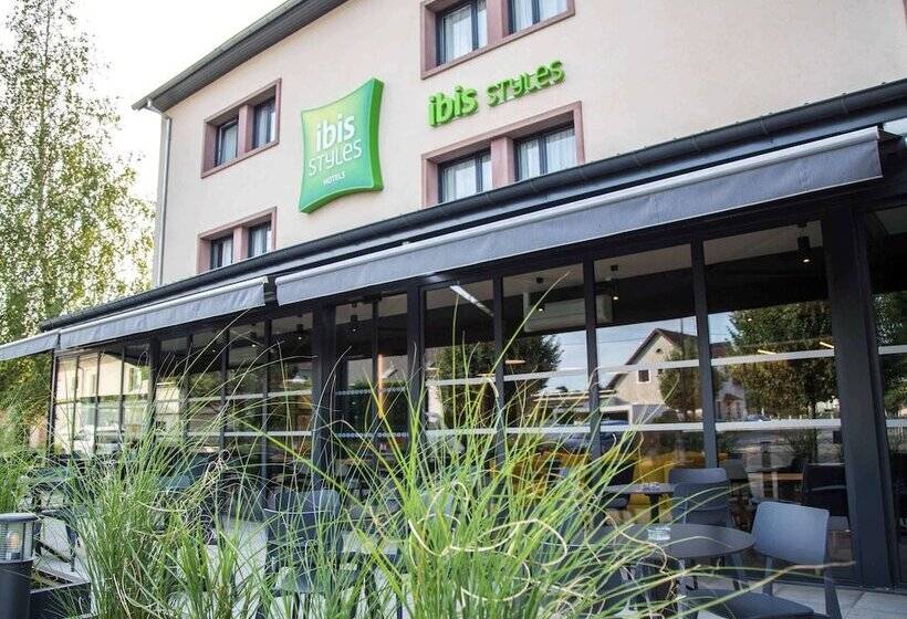 Отель Ibis Styles Bâlemulhouse Aéroport