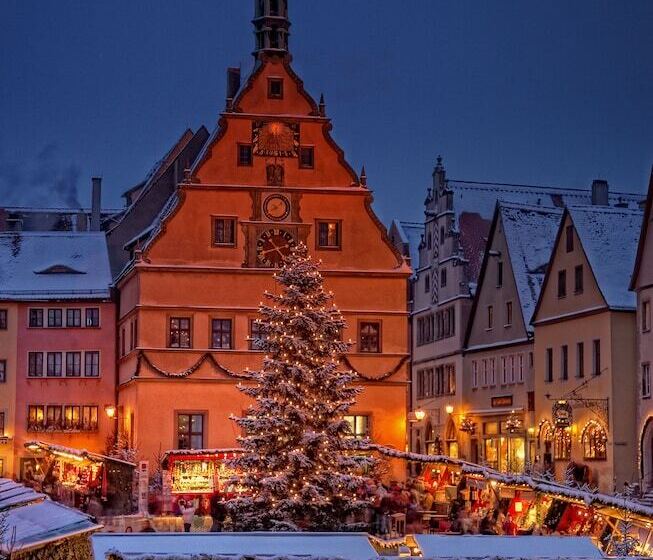 فندق Rappen Rothenburg Ob Der Tauber