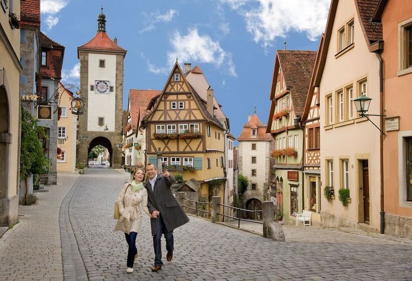בית מלון כפרי Rappen Rothenburg Ob Der Tauber