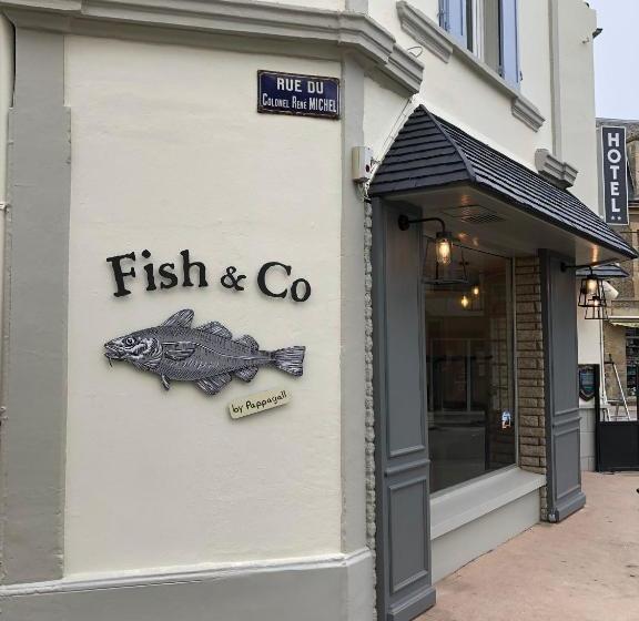 酒店 Hôtel D'arromanches Pappagall