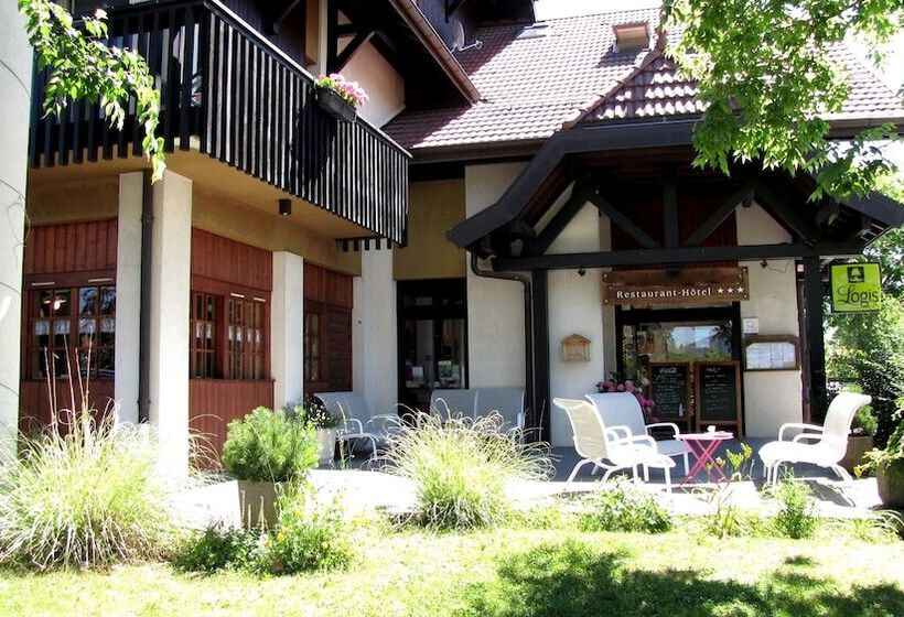 בית מלון כפרי Logis Hôtel Annecy Nord / Argonay