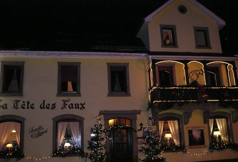 בית מלון כפרי Logis Hôtel Restaurant La Tête Des Faux