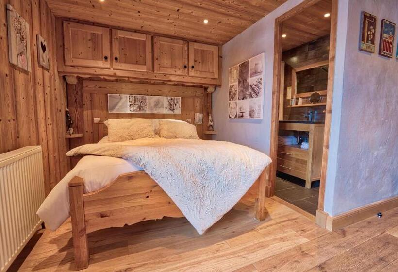 בית מלון כפרי Chalet Hôtel Du Mont Charvin & Spa