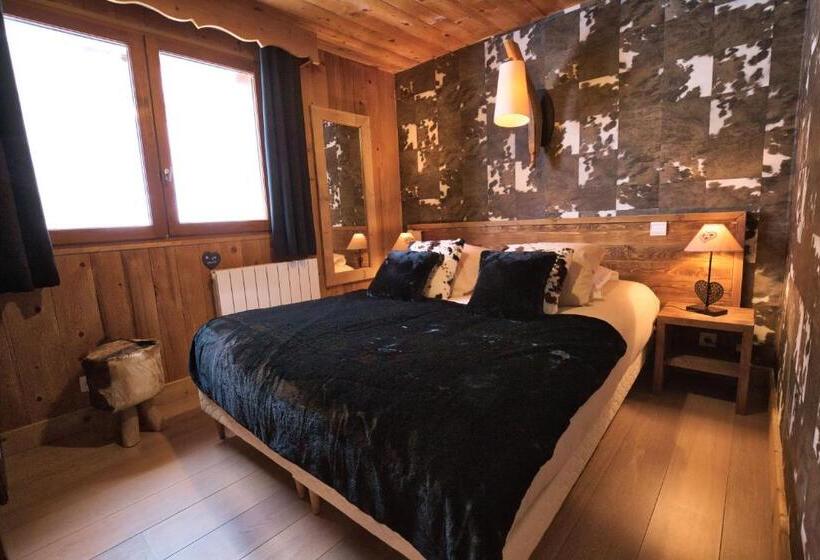 فندق Chalet Hôtel Du Mont Charvin & Spa