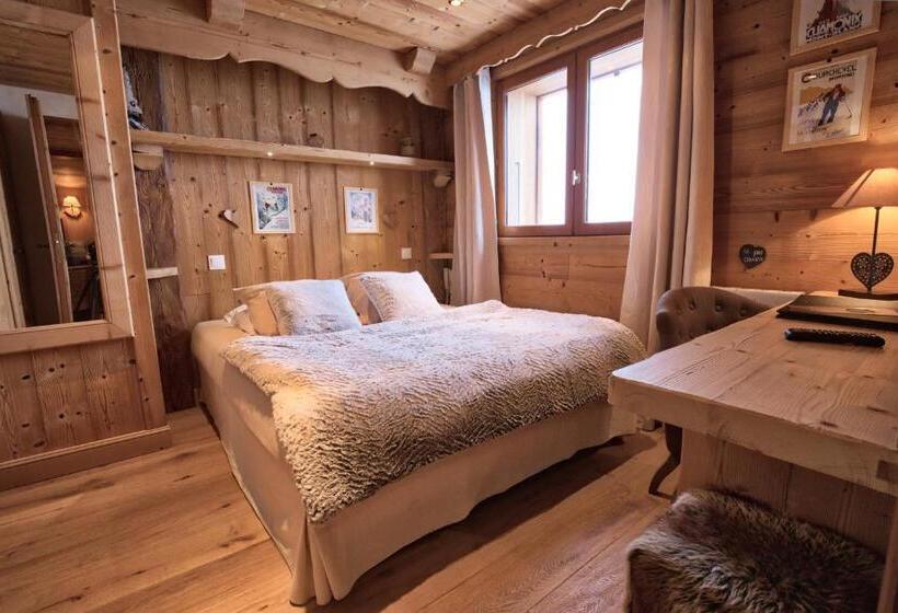 בית מלון כפרי Chalet Hôtel Du Mont Charvin & Spa