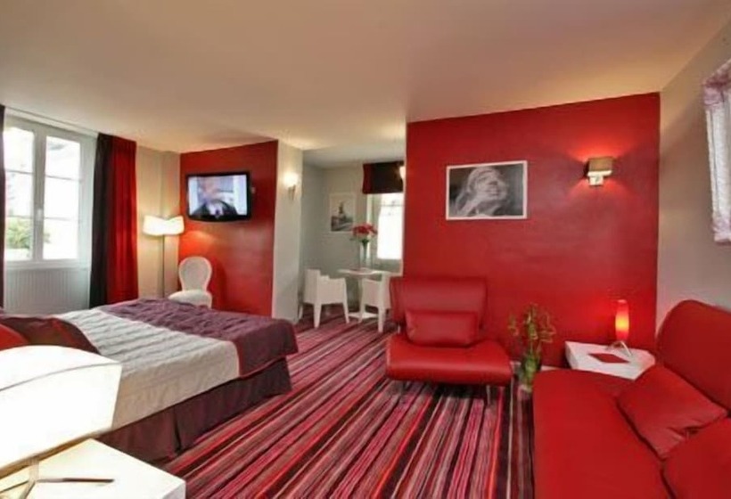هتل Hostellerie Du Passeur   Hôtel & Restaurant   Climatisation Et Piscine Chauffée