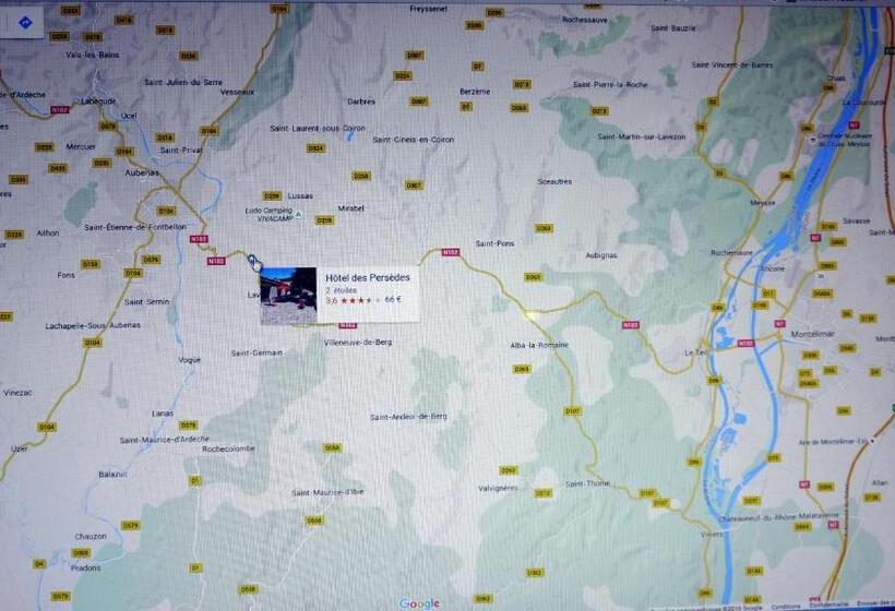 호텔 Hôtel Les Persèdes