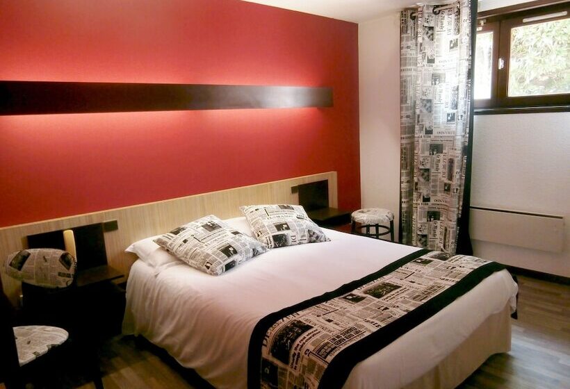 Отель Le Merle Blanc Hôtel Logis