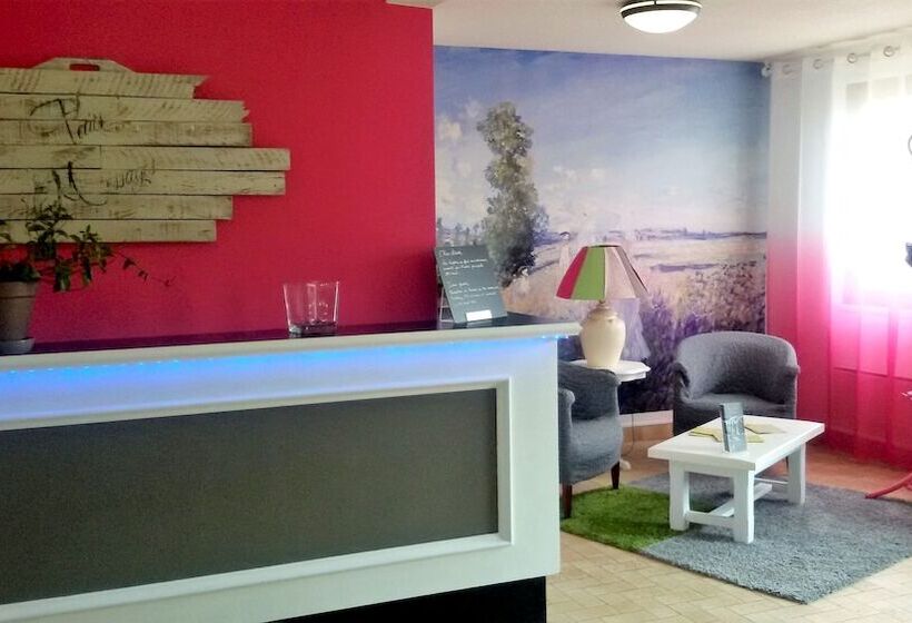 Отель Le Merle Blanc Hôtel Logis