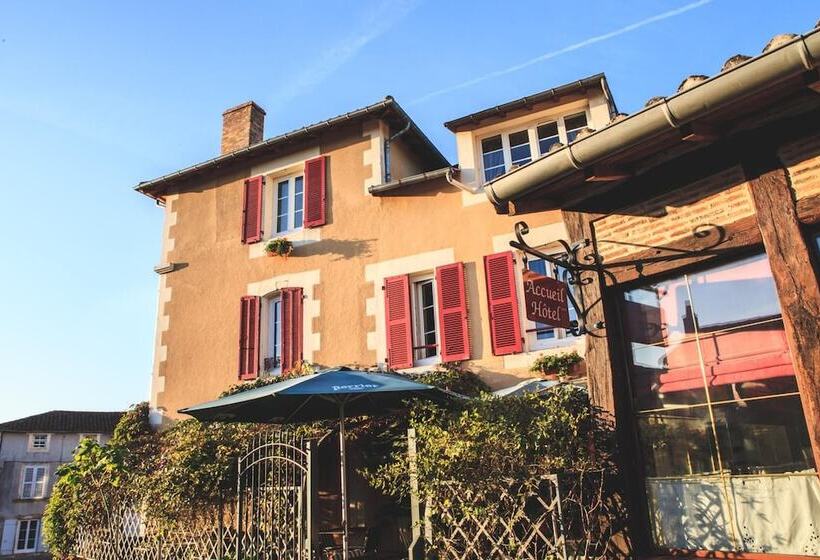 בית מלון כפרי Logis Auberge Le Centre Poitou