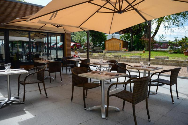 酒店 Logis La Lentillere Restaurant Cote Parc