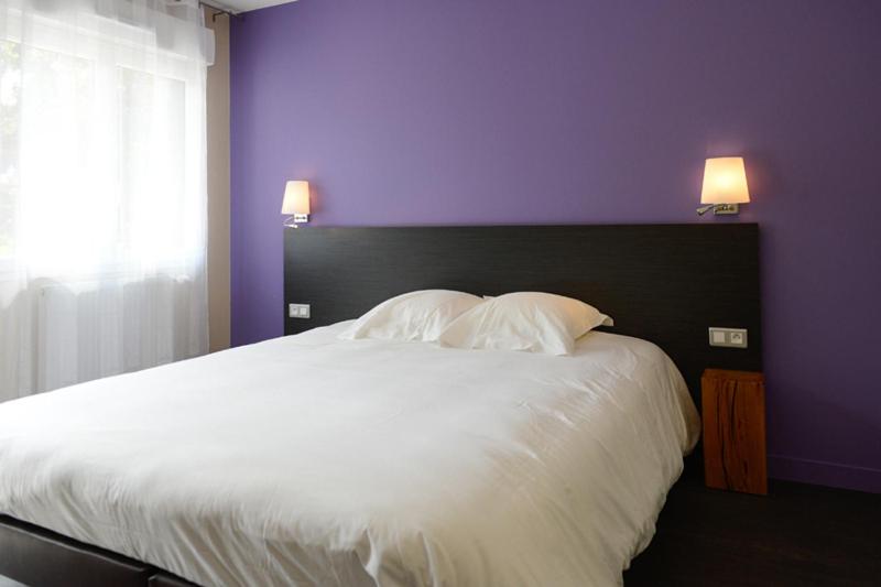 酒店 Logis La Lentillere Restaurant Cote Parc