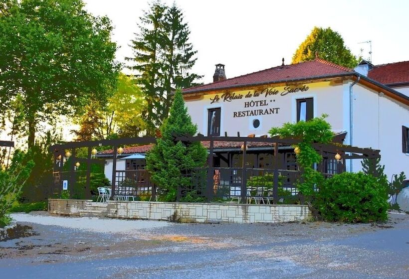 فندق Logis Le Relais De La Voie Sacrée