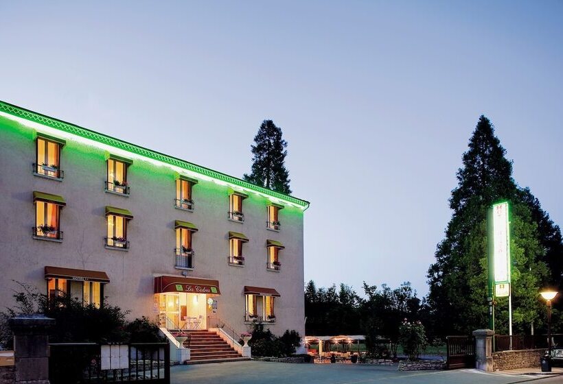 호텔 Logis Hôtel Restaurant Les Cèdres