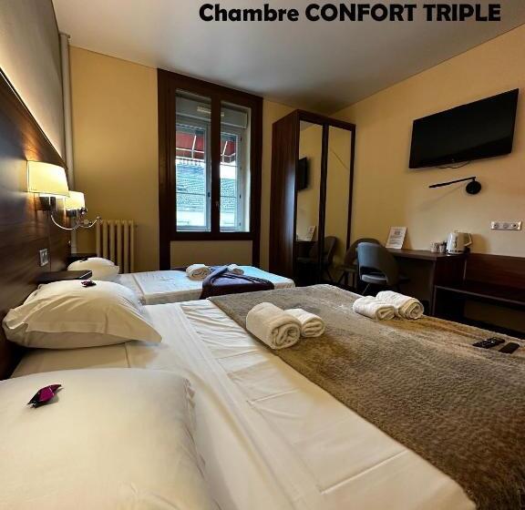 호텔 Terminus  Pizzeria Pizz A Gogo  Salle De Sport  Face A La Gare