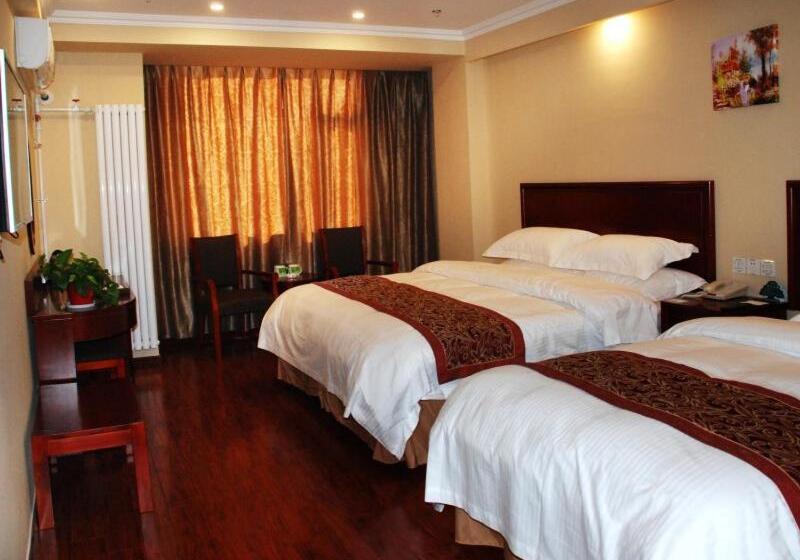 酒店 Greentree Inn Shandong Weifang Linqu Zhanqian Road Luchuan Business