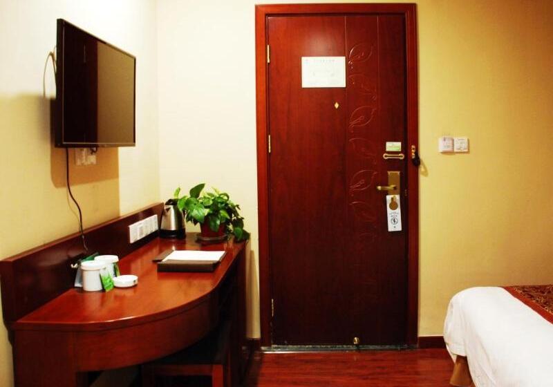 酒店 Greentree Inn Shandong Weifang Linqu Zhanqian Road Luchuan Business
