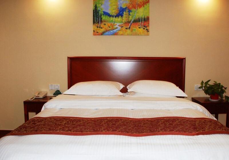 酒店 Greentree Inn Shandong Weifang Linqu Zhanqian Road Luchuan Business