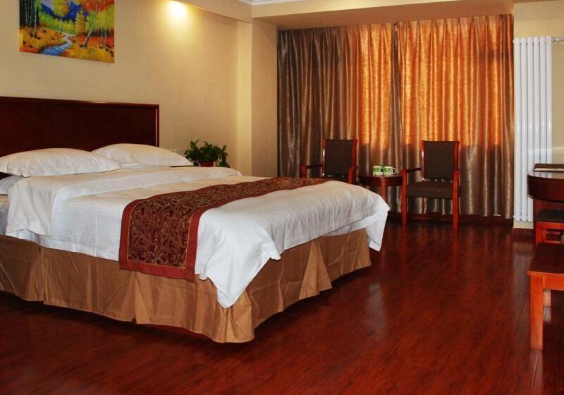 酒店 Greentree Inn Shandong Weifang Linqu Zhanqian Road Luchuan Business