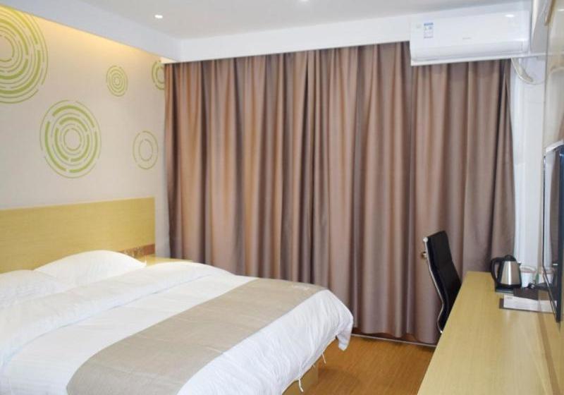 호텔 Greentree Inn Xingtai Qinghe County Wusong Park Business