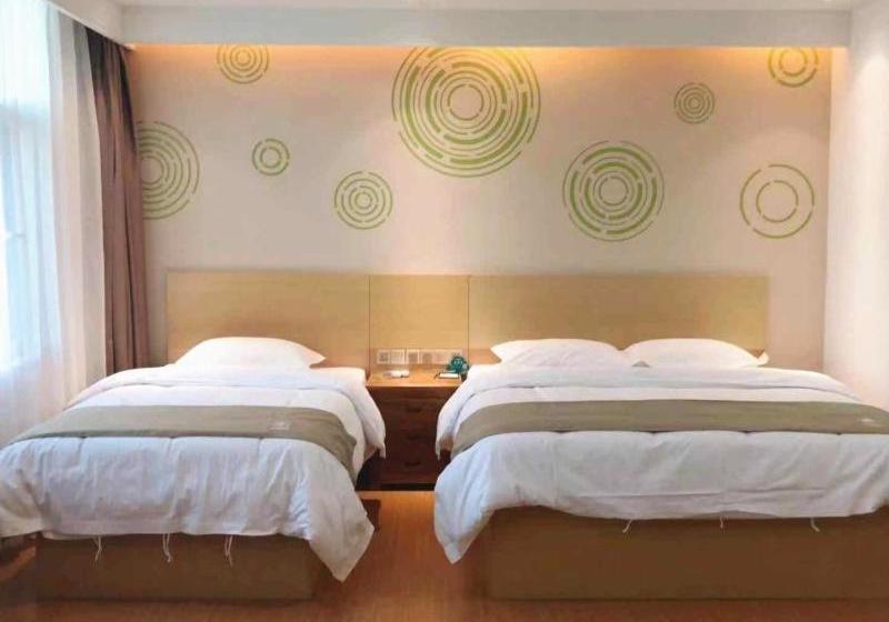호텔 Greentree Inn Xingtai Qinghe County Wusong Park Business