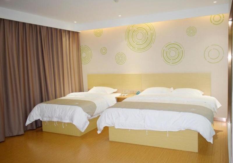 호텔 Greentree Inn Xingtai Qinghe County Wusong Park Business