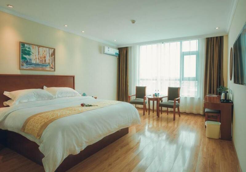 בית מלון כפרי Greentree Inn Henan Zhoukou Huaiyang County Longdu Avenue Xihe Square Express