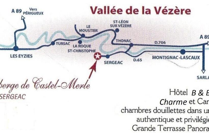 酒店 Auberge De Castel Merle