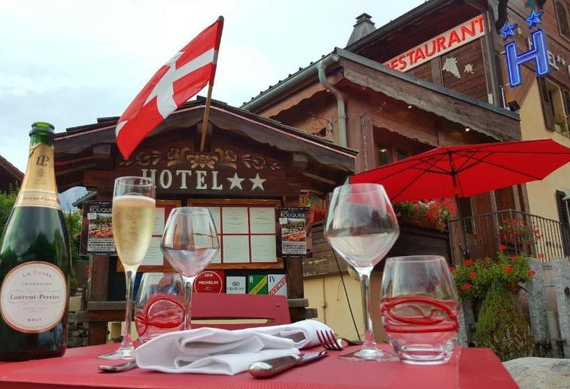 酒店 Auberge Des Gorges De La Diosaz