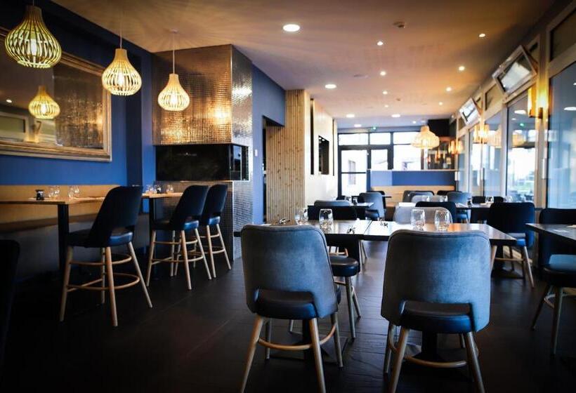 酒店 Logis Hôtel Saint Guirec Et De La Plage