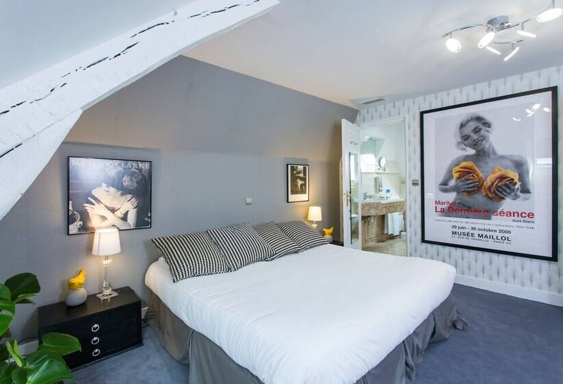 호텔 Logis Hôtels Restaurant La Mère Hamard