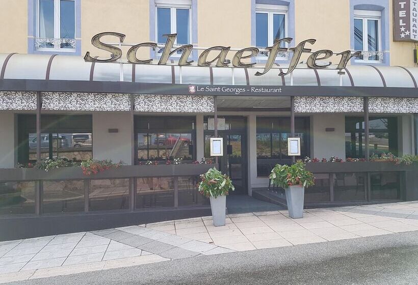 酒店 Logis Hôtel Schaeffer Rest St Georges