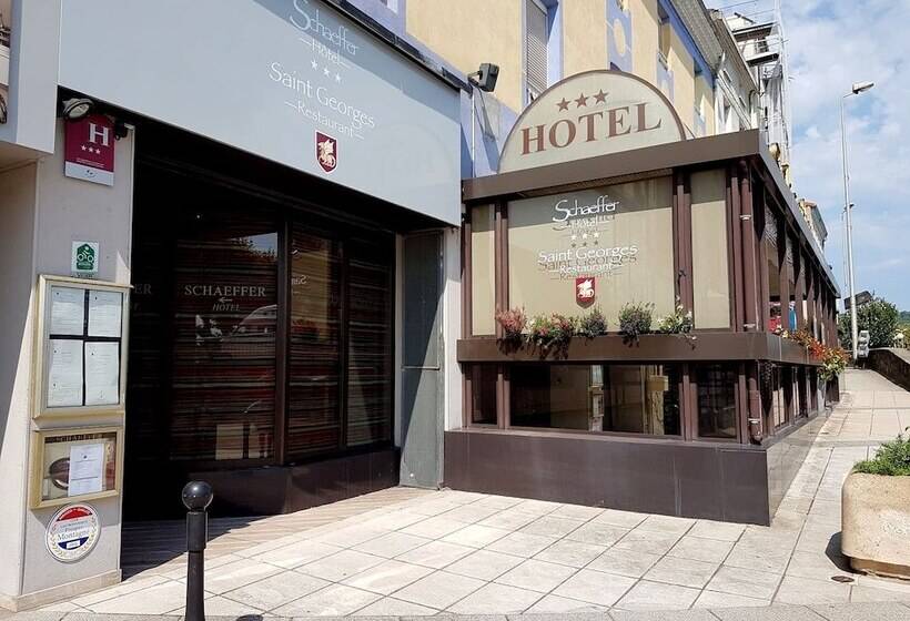 酒店 Logis Hôtel Schaeffer Rest St Georges