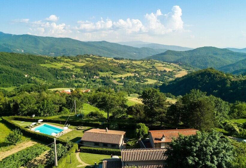 Beautiful Cottage In Dicomano With Swimming Pool