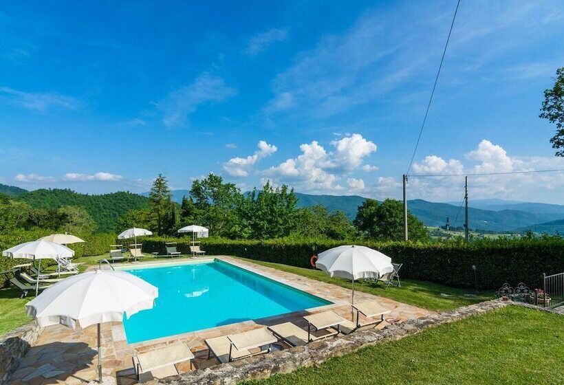 Beautiful Cottage In Dicomano With Swimming Pool