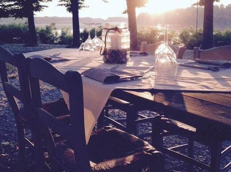 교외 호텔 La Finestra Sul Po  Agriturismo