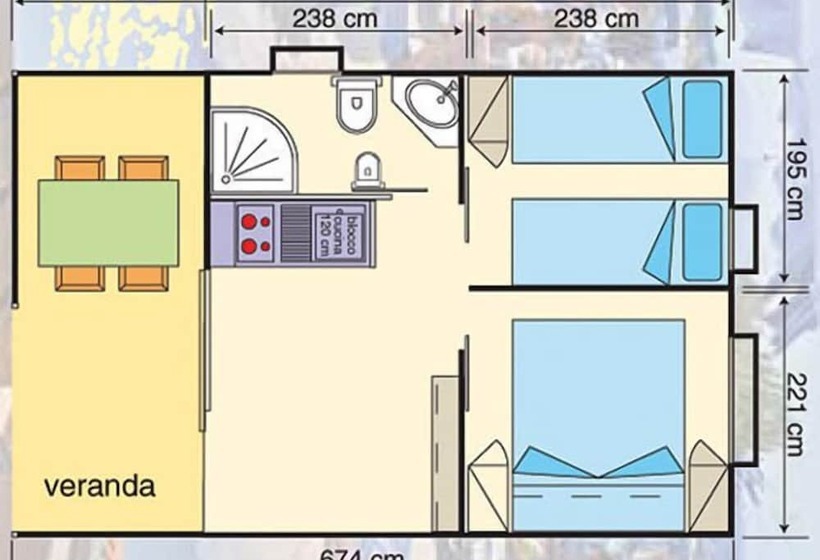 酒店 Villaggio Camping Duca Amedeo