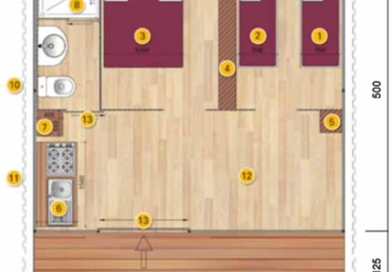 호텔 Camping Italia Lido