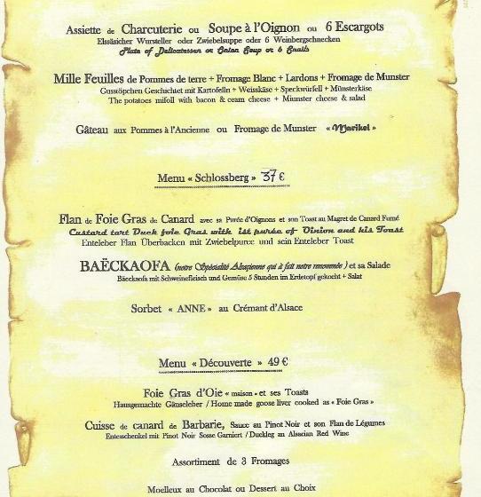 호텔 Hôtel Restaurant Le Schlossberg