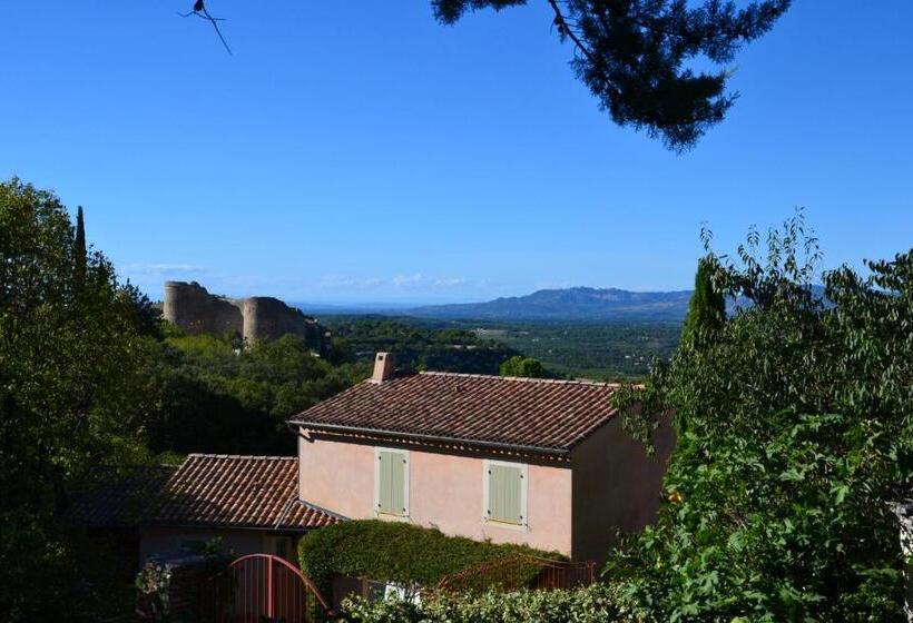 ホテル Hôtel La Garrigue & Bar Piscine