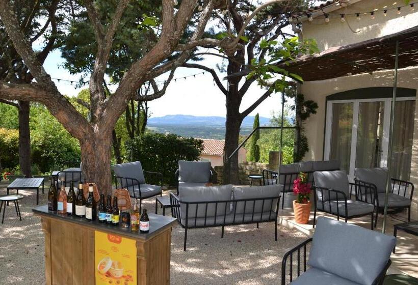 ホテル Hôtel La Garrigue & Bar Piscine