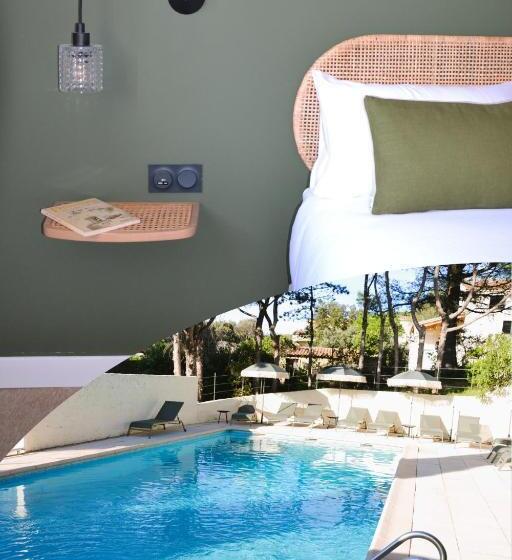 酒店 Hôtel La Garrigue & Bar Piscine