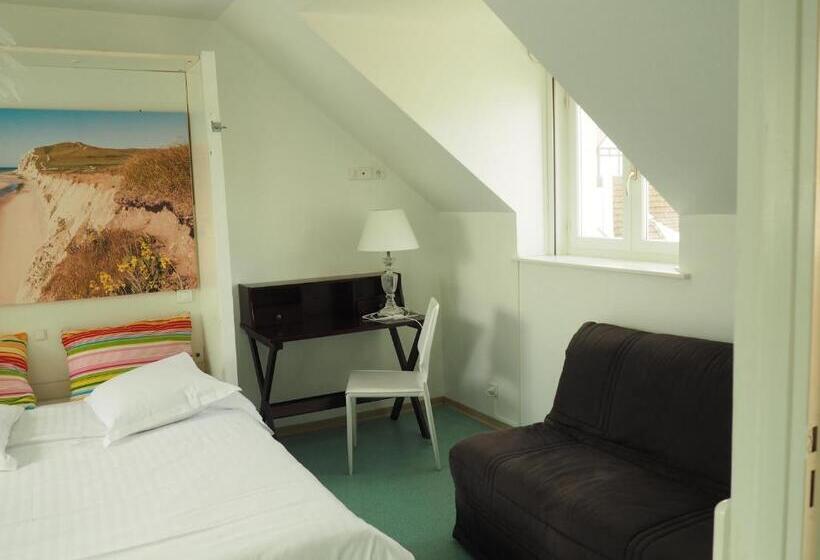 ホテル Hôtel Le Vivier Wissant   Centre Village   Côte D Opale   Baie De Wissant   2caps
