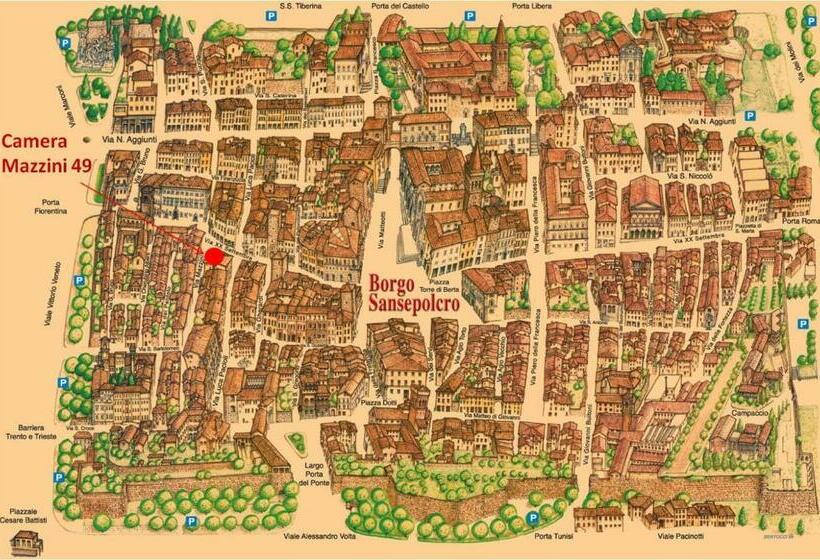 펜션 Camere Mazzini 49