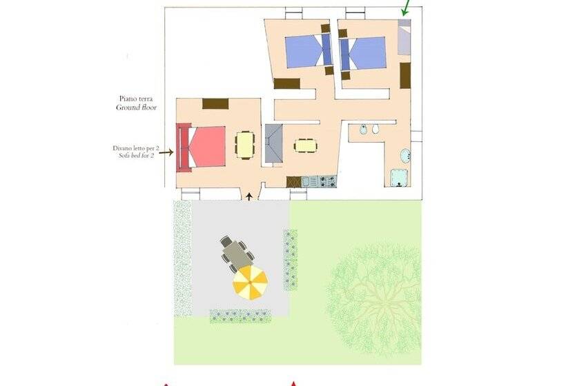 田舎風ホテル Agriturismo Antico Loggiato