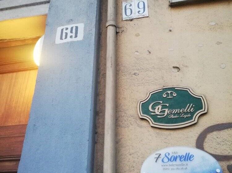 7 Sorelle B&b Camere In Pieno Centro Città Con Bagno Privato, Free High Speed Wi Fi, Netflix