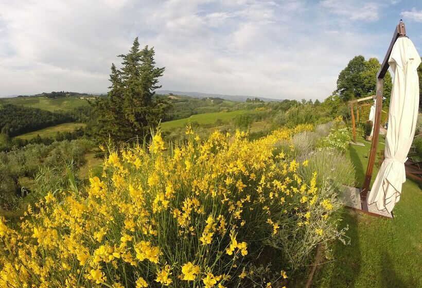 교외 호텔 La Rocca Di Montalbino