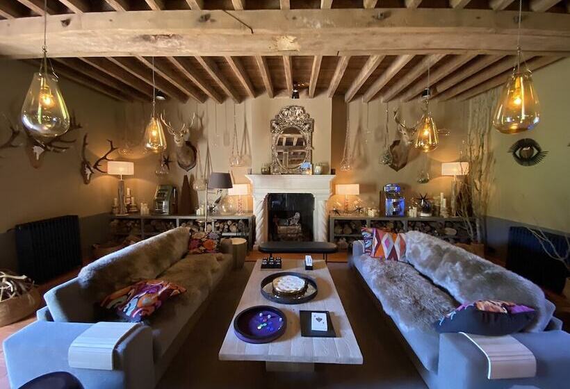 مبيت وإفطار La Barboire Campagne   Chambres